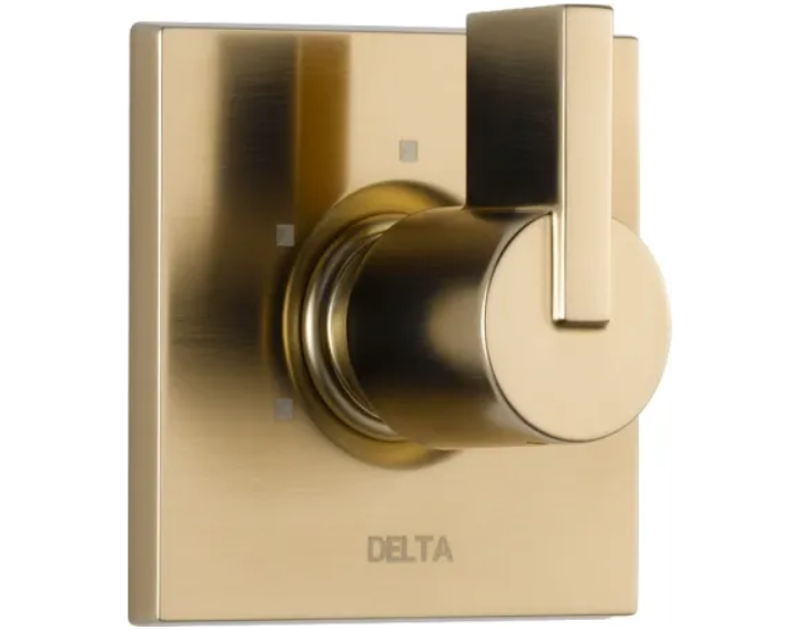 Delta T11853-CZ #65 Vero Three Function Diverter Valve Trim Less Rough-In Valve