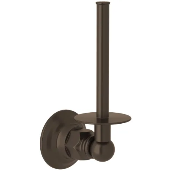 Rohl ROT19TCB Country Bath Wall Mounted Euro Toilet Paper Holder