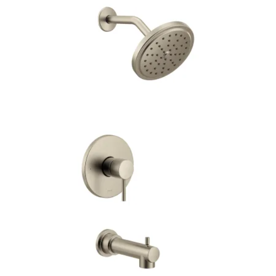 Moen UT3293BN Align Single Function Pressure Balanced Valve Trim Only with Single Lever Handle and Integrated Diverter - Less Rough In