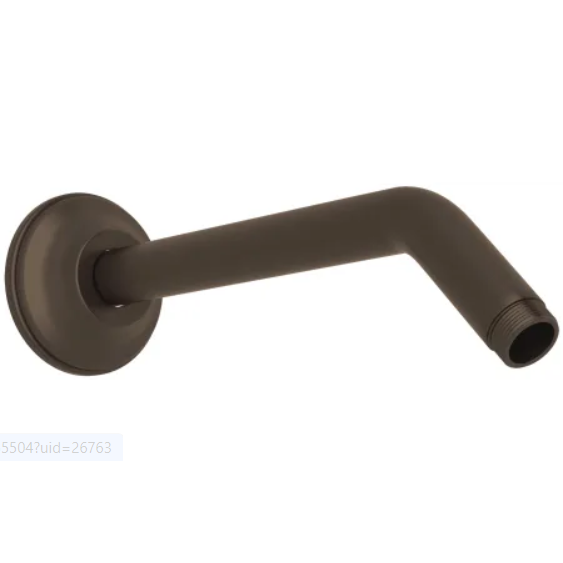 Rohl 1440/8TCB Shower 8-3/4" Wall Mounted Shower Arm and Flange