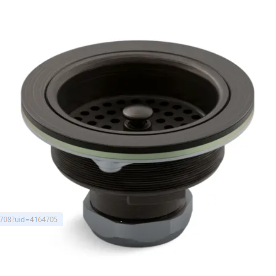 Kohler K-8799-2BZ Duostrainer Basket Strainer and Sink Drain