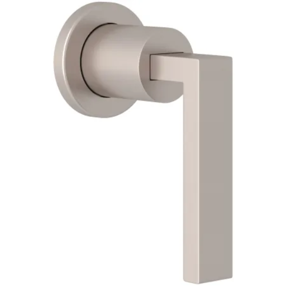 Rohl WA195L-STN/TO Wave Single Handle 3 Function Diverter / Volume Control Valve Trim - Less Valve