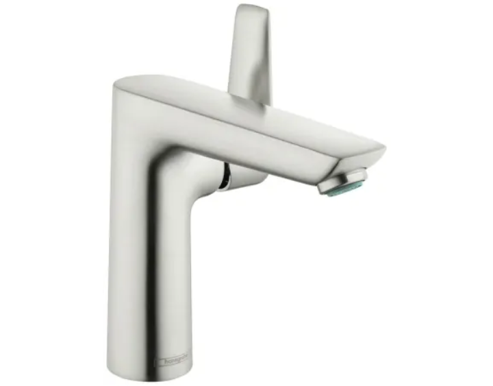 Hansgrohe 71754821 Talis E 1.2 GPM Single Hole Bathroom Faucet with QuickClean, ComfortZone and EcoRight Technology - Includes Metal Pop-Up Drain Assembly