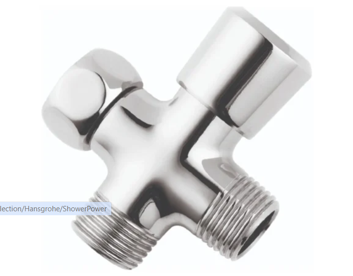Hansgrohe 28719003 ShowerPower Shower Arm Diverter Solid Brass