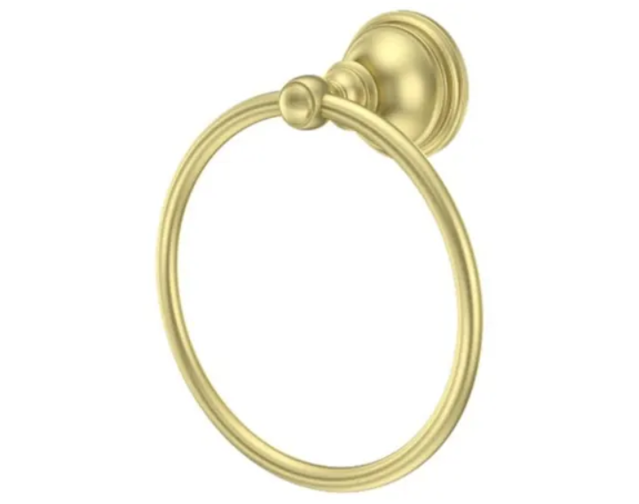 Pfister BRB-TB0BG Tisbury 6-3-16" Wall Mounted Towel Ring