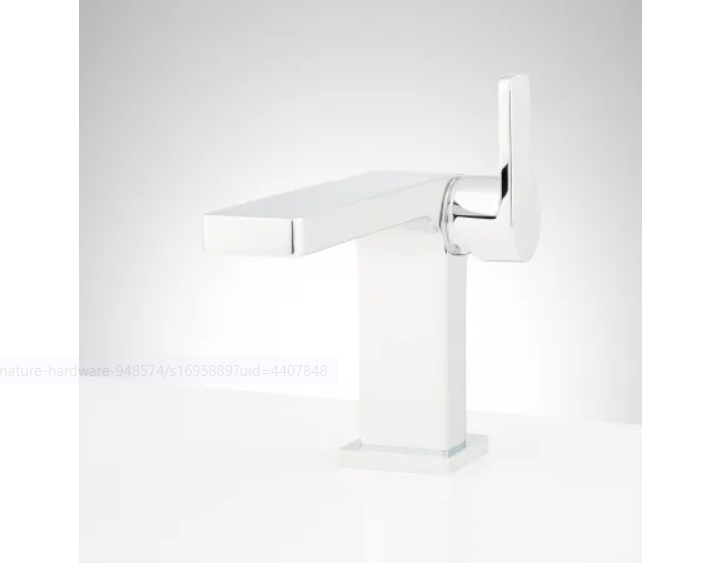 Signature Hardware SHWSCHB107CP Hibiscus 1.2 GPM Single Hole Bathroom Faucet