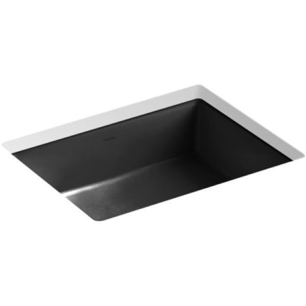 Kohler K-2882-7 Verticyl 19-13-16" Rectangular Undermount Bathroom Sink with Vertical Sides and Overflow