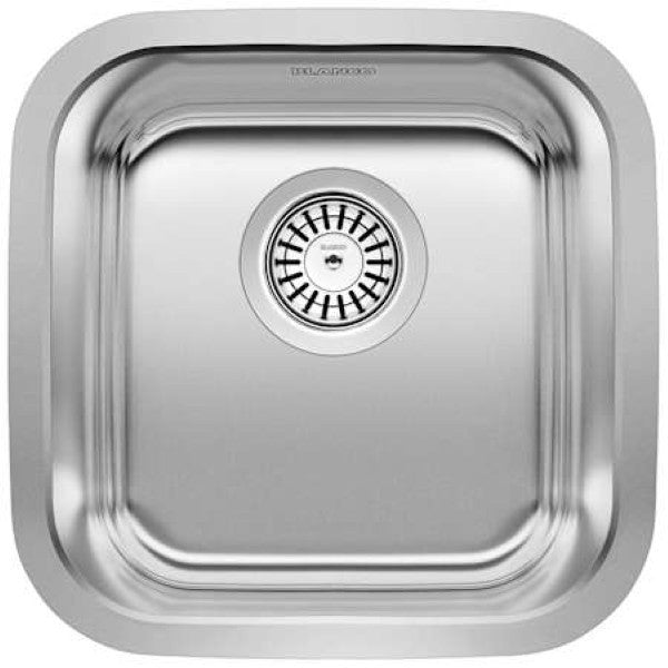Blanco 441026 Stellar Single Bowl Stainless Steel Undermount Bar Sink 15 x 1