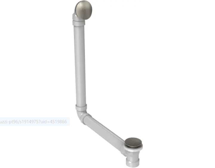 Jacuzzi PG35826 1-1-2" Tub Drain Kit - with Overflow