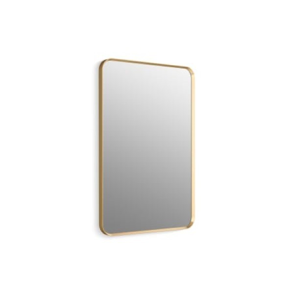 Kohler K-31364-BGL Essential 24 W x 36 H Transitional Rectangular Metal Fr