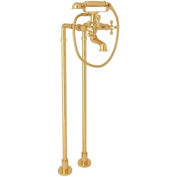 Rohl ACKIT7383NX-IB Arcana Floor Mounted Tub Filler with Built-In Diverter