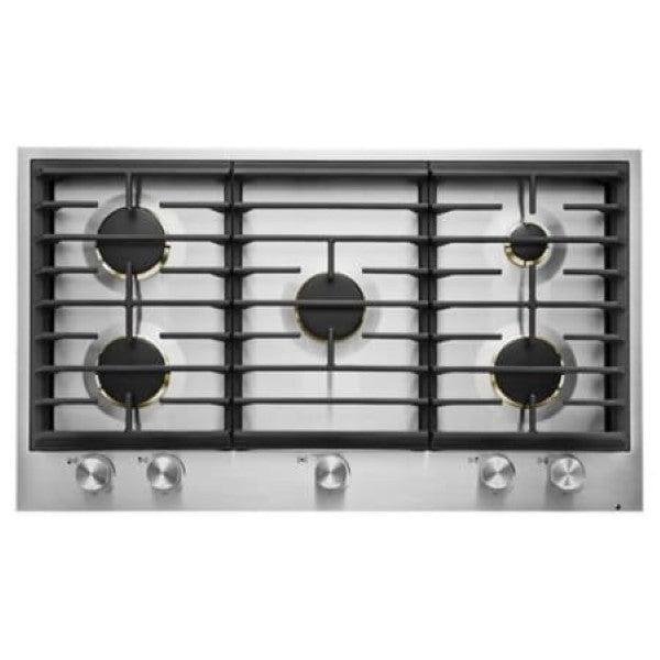 JennAir JGC3536GS 36 Inch Wide 5 Burner Gas Cooktop