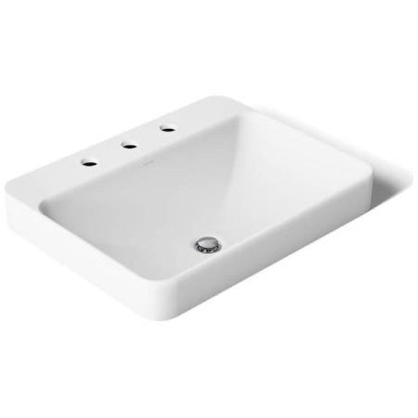 Kohler K-2660-8-0 Vox 22 Vessel - Drop In Sink with Overflow