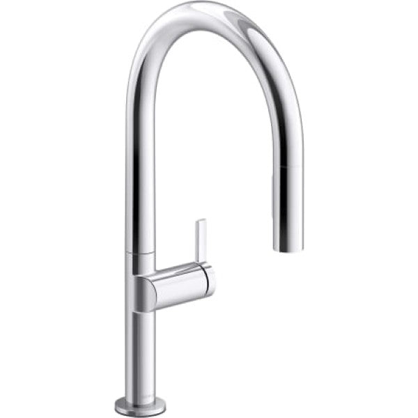 Kohler K-28268-CP Components 1.5 GPM Single Hole Pull Down Kitchen Faucet wi