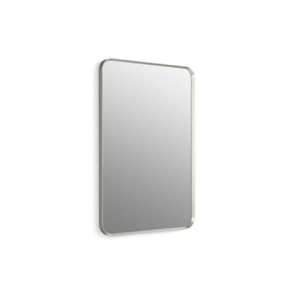 Kohler K-31364-BNL Essential 24" W x 36" H Transitional Rectangular Metal Framed Bathroom Wall Mirror