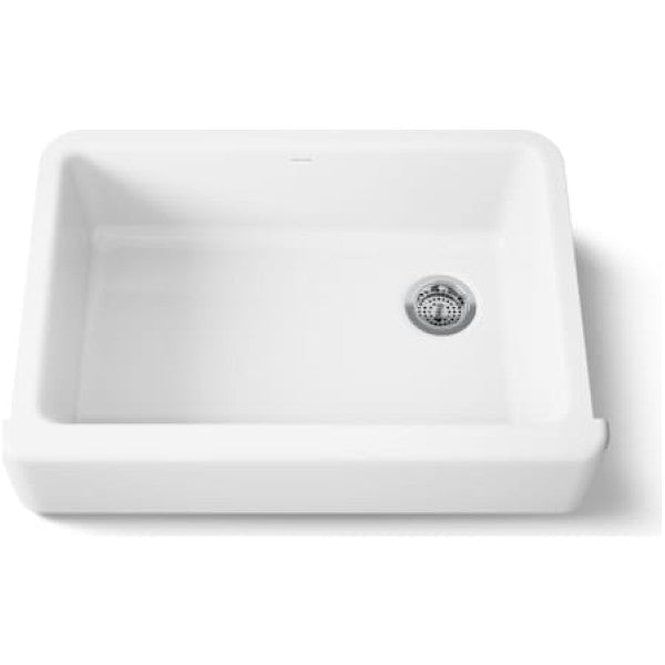 Kohler K-5827-0 Whitehaven 32-11-16 Self-Trimming Farmhouse Single Basin