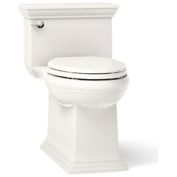 Kohler K-6428-96 Memoirs 1.28 GPF Compact Elongated One-Piece Comfort Height Toilet with AquaPiston and Glenbury Quiet-Close Seat Included