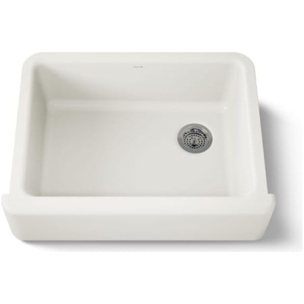 Kohler K-6487-96 Whitehaven 29-11-16" Self-Trimming Farmhouse Single Basin Enameled Cast Iron Kitchen Sink