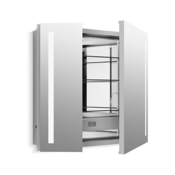 Kohler K-99009-TLC-NA Verdera 34 x 30 Lighted Two Door Medicine Cabinet wi