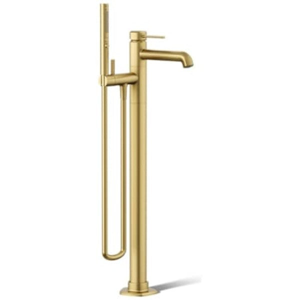 Kohler K-T27025-4-2MB Occasion Floor-Mount Bath Filler Trim with Handshower