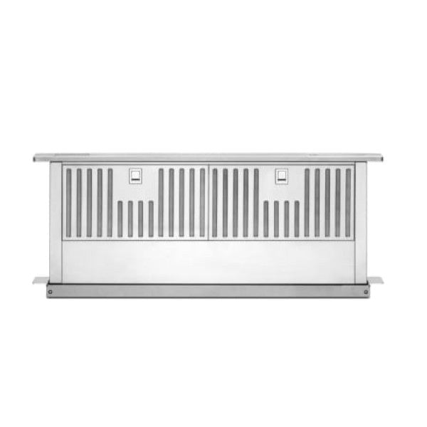 KitchenAid KXD4636YSS 600 CFM 36 Inch Wide Stainless Steel Downdraft Range Hood with Built in Blower and Slide Controls