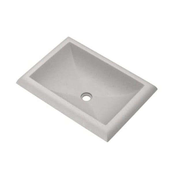 Native Trails NSL2216-A NativeStone 21-1-2 Rectangular Concrete Drop In Bath