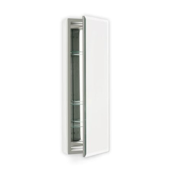 Robern PLM1630GB 15 1-4 Reversible Hinged Single Door Mirrored Medicine Cabi