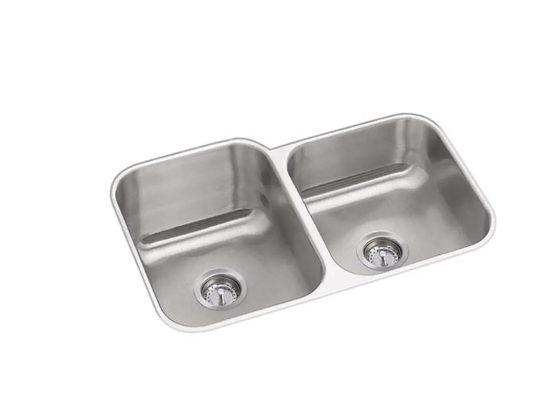 PROFLO PFUC908A Plomosa 31-7-16" Undermount Double Basin Stainless Steel Kitchen Sink
