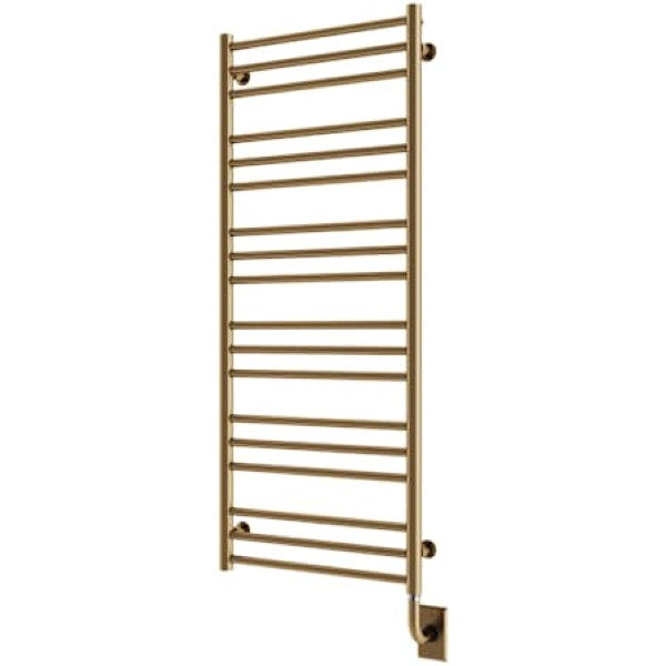 ICO Bath W4309 Tuzio Sorano 19-1-2"W x 47-1-2"H 110-120V Hardwired Stainless Steel Towel Warmer