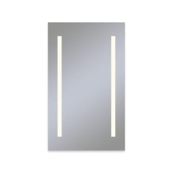 Robern YC2440D4P1L3 24 x 40 Inch Vitality Lighted Medicine Cabinet - Left Hinge