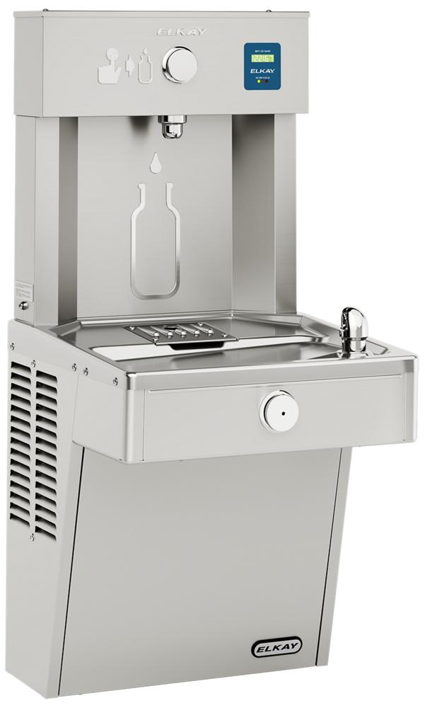 Elkay LVRCDWSK Vandal-Resistant Bottle Filling Station & Single Cooler Filtered