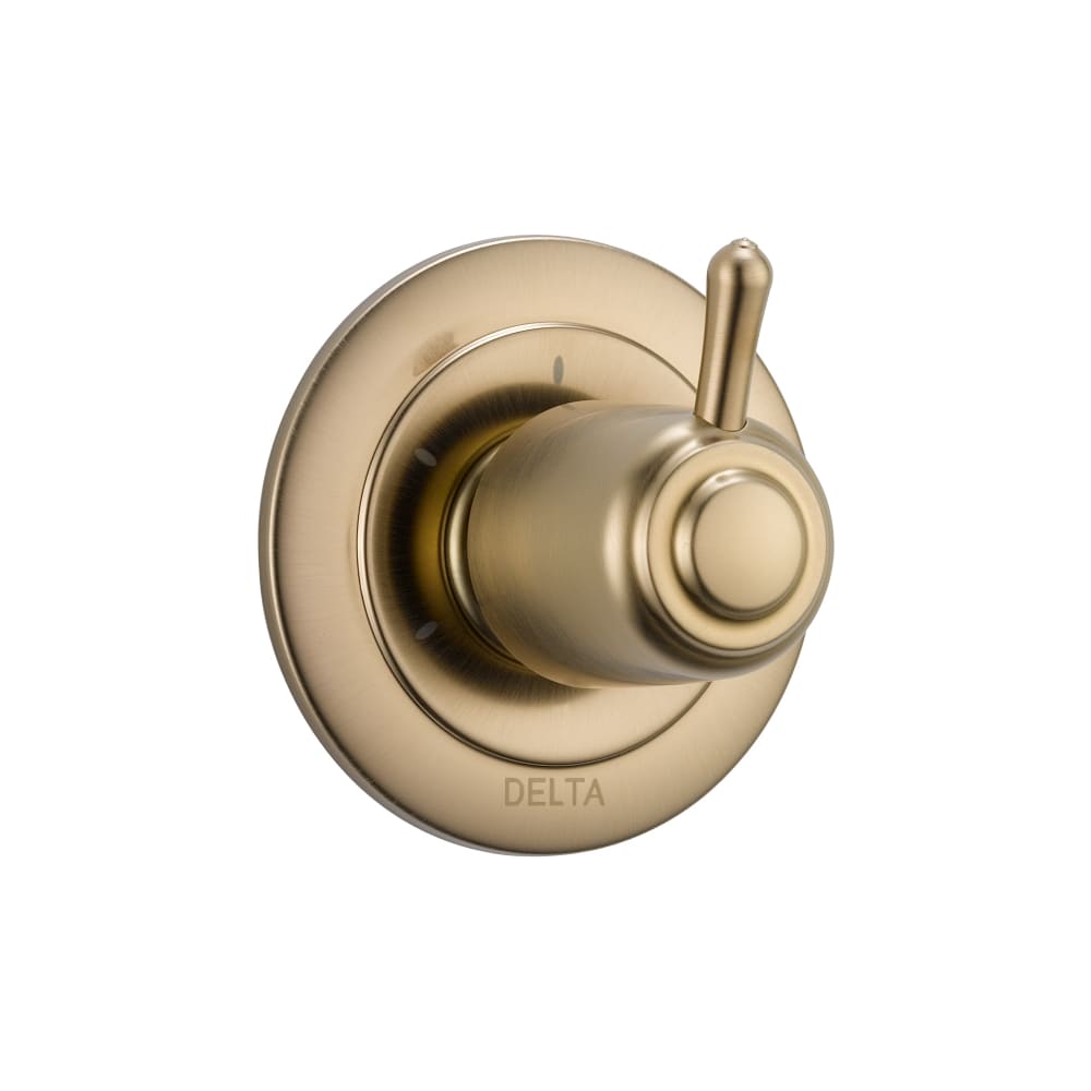 Delta T11800-CZ #90 Innovations Three Function Diverter Valve Trim Less Rough-In