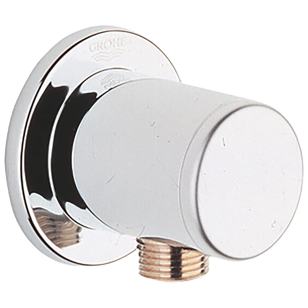 Grohe 28627000 Wall Supply Elbow with 1-2" Threaded Connection