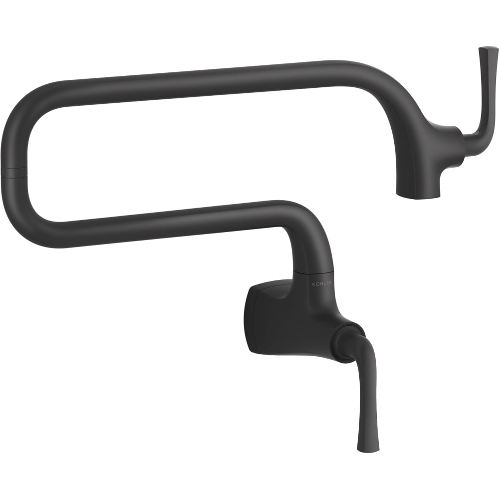 Kohler K-22066-BL Graze 3.2 GPM Wall Mounted Single Hole Pot Filler