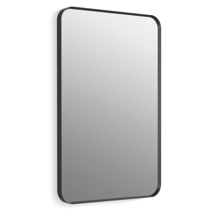 Kohler K-26052-BLL Essential 22-1-16" W x 34-1-16" H Rectangular Framed Bathroom Mirror