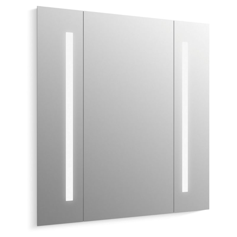 Robern YM3040RPFPD3 Vitality 30" W x 40" H Rectangular Frameless Bathroom Mirror with Light