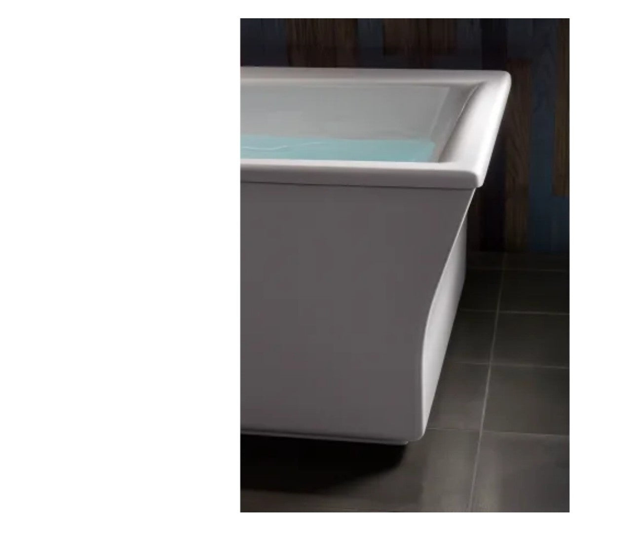 Kohler K-24011-0 Stargaze 60" Soaking Bathtub for Freestanding Installations