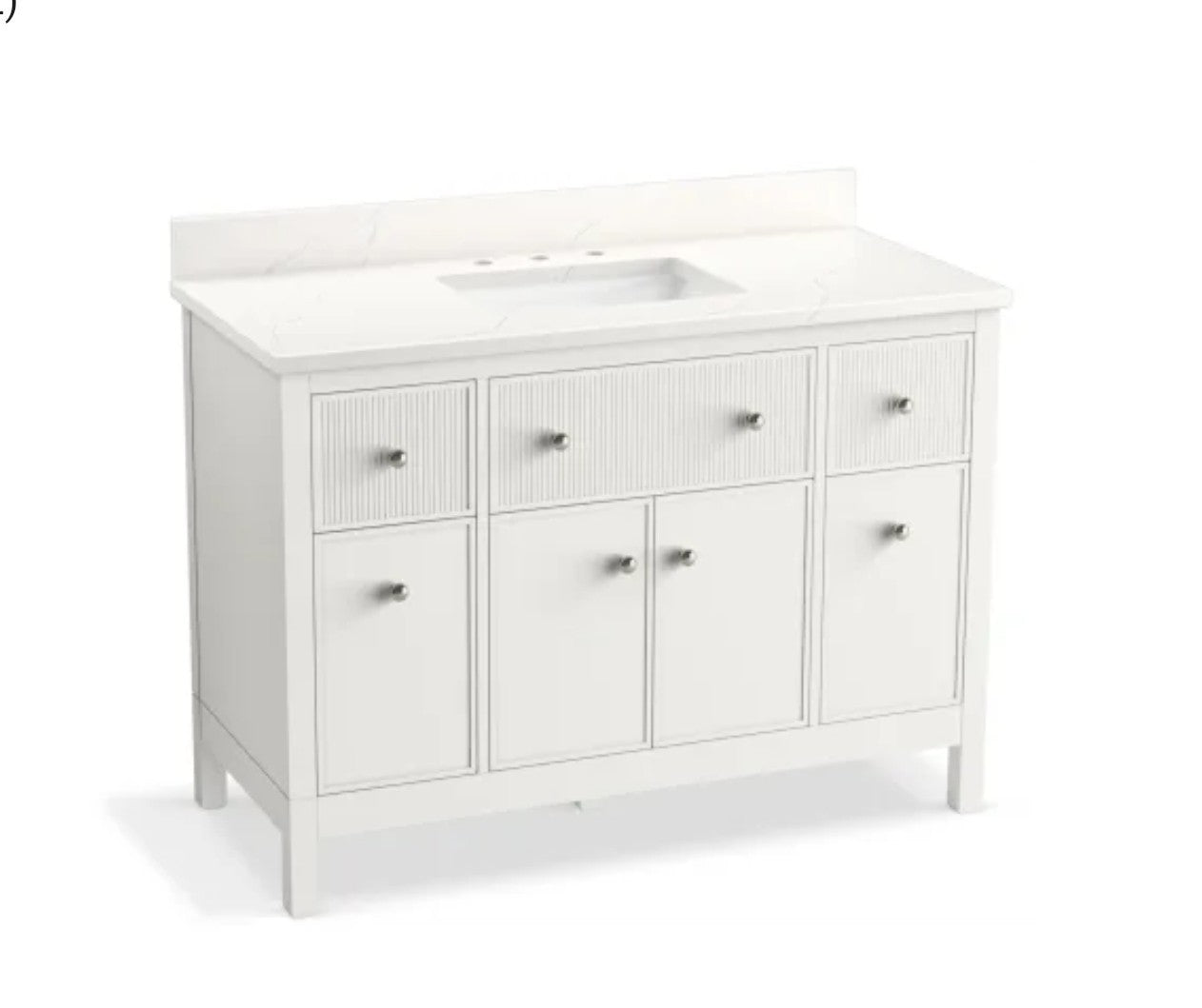 Kohler Malin K-35021-0 49" Free Standing Single Basin Vanity Set with Cabinet