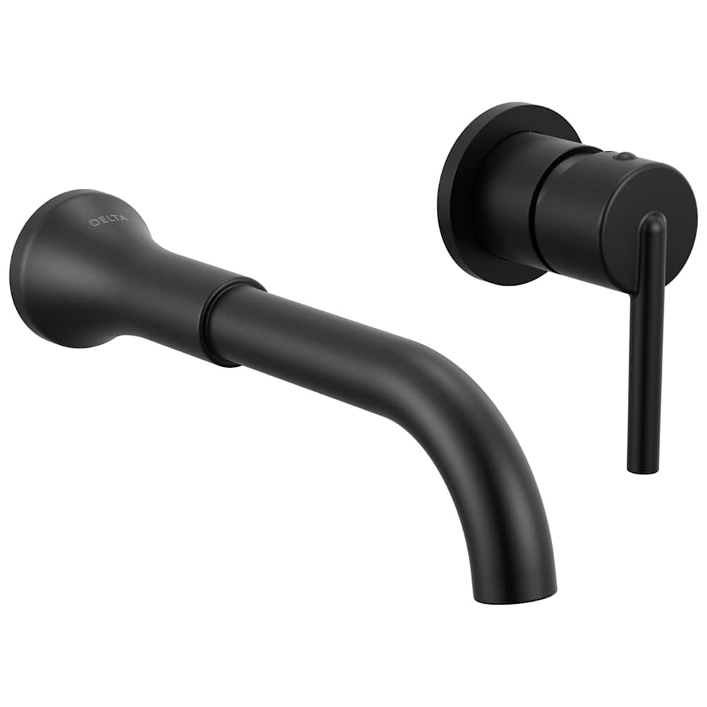 Delta T3559LF-BLWL #78 Trinsic 1.2 GPM Wall Mounted Bathroom Faucet - Less Drain